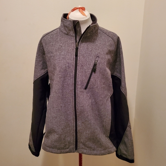Men's Kirkland Signature Fall Jacket in Grey & Black, Large - Picture 1 of 4
